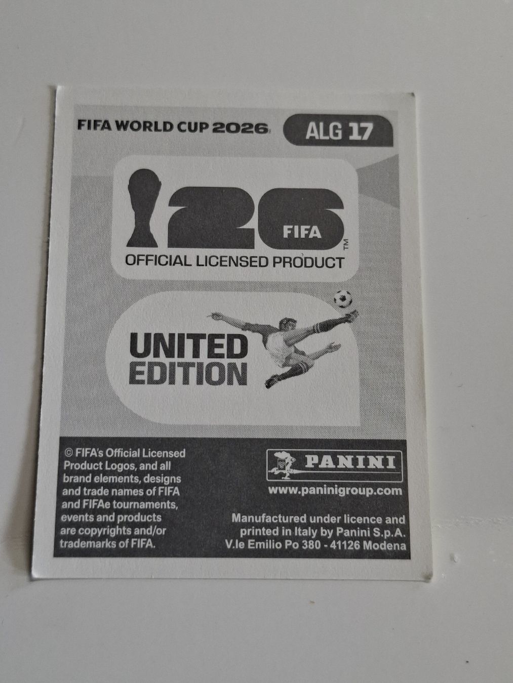 Panini Carte collezionabili: Panini Sticker Anis Hadj Moussa ALG 17 neu – Nuovo (secondo la descrizione) da Zuzwil BE venduto da Fiu 1
