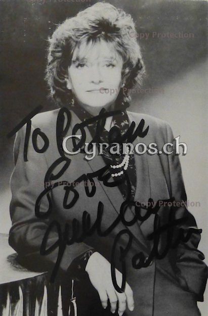 Autografi: Joyce van Patten (1934) Schauspielerin - Autogramm – Usato da Dietikon venduto da cyranos1