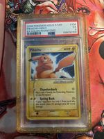 Pikachu Gold Star PSA 5