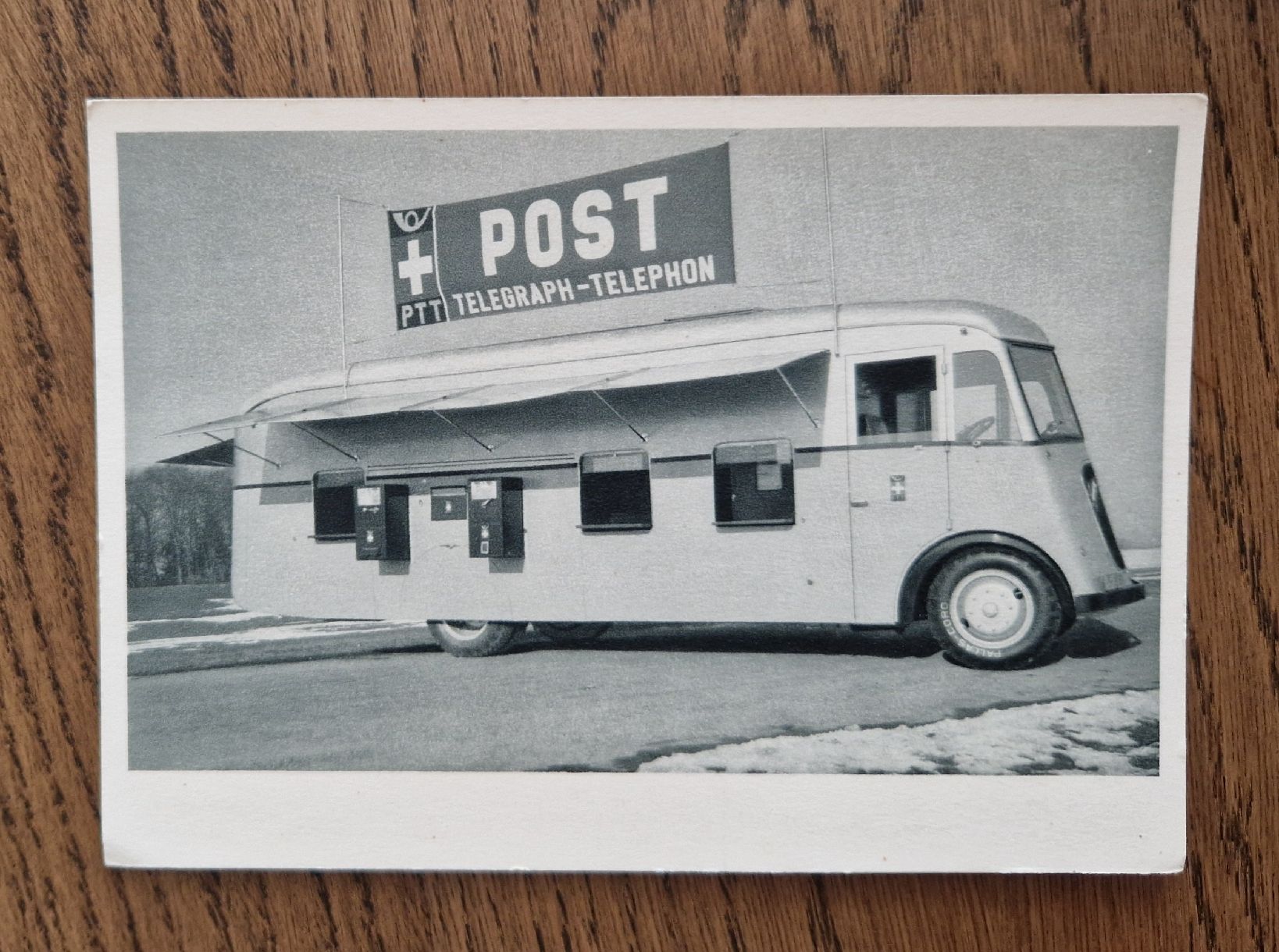 Cartoline postali: Fahrbares Postbüro, Saurer Arbon – Usato da Ebikon venduto da Donar50