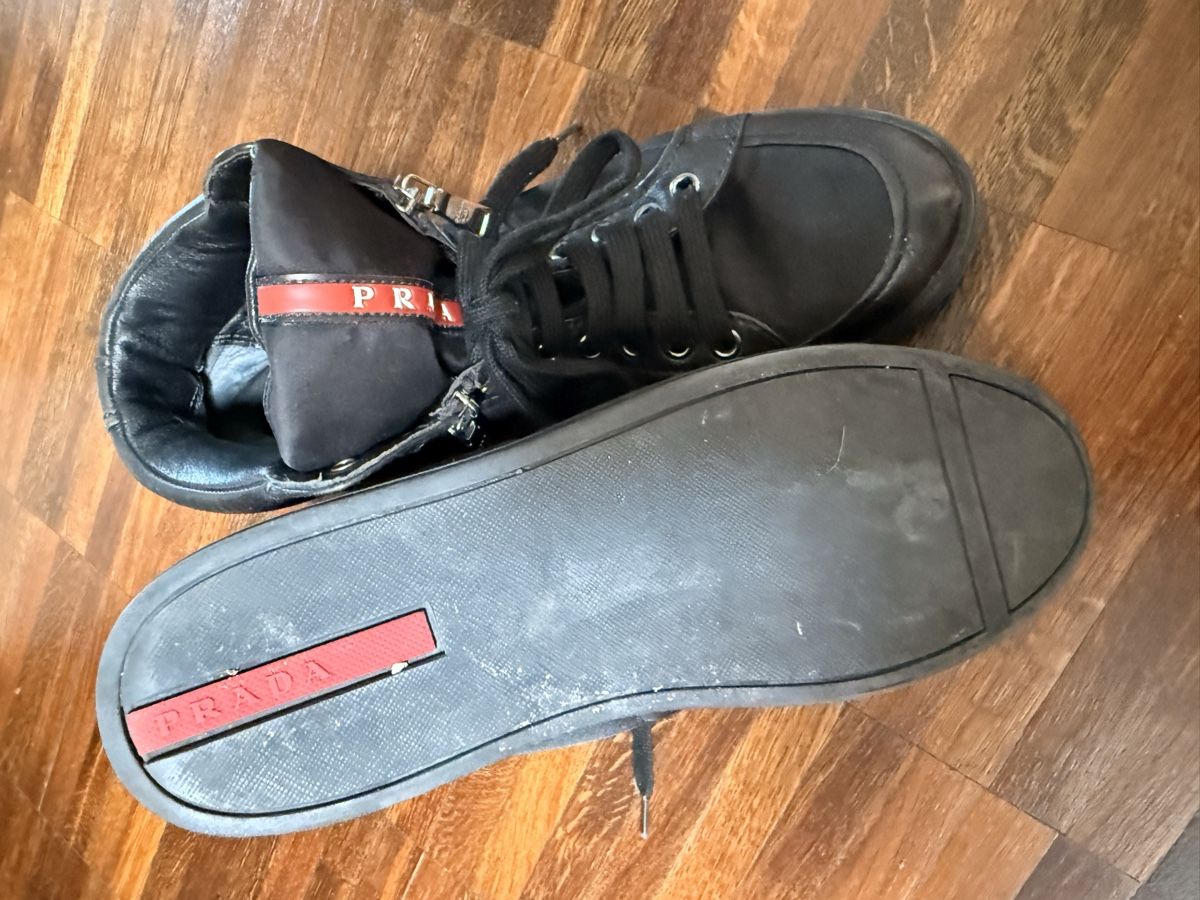 Prada Scarpe da donna: Prada Sneakers Gr.37 Schwarz  – Usato da Winterthur venduto da hera05 2