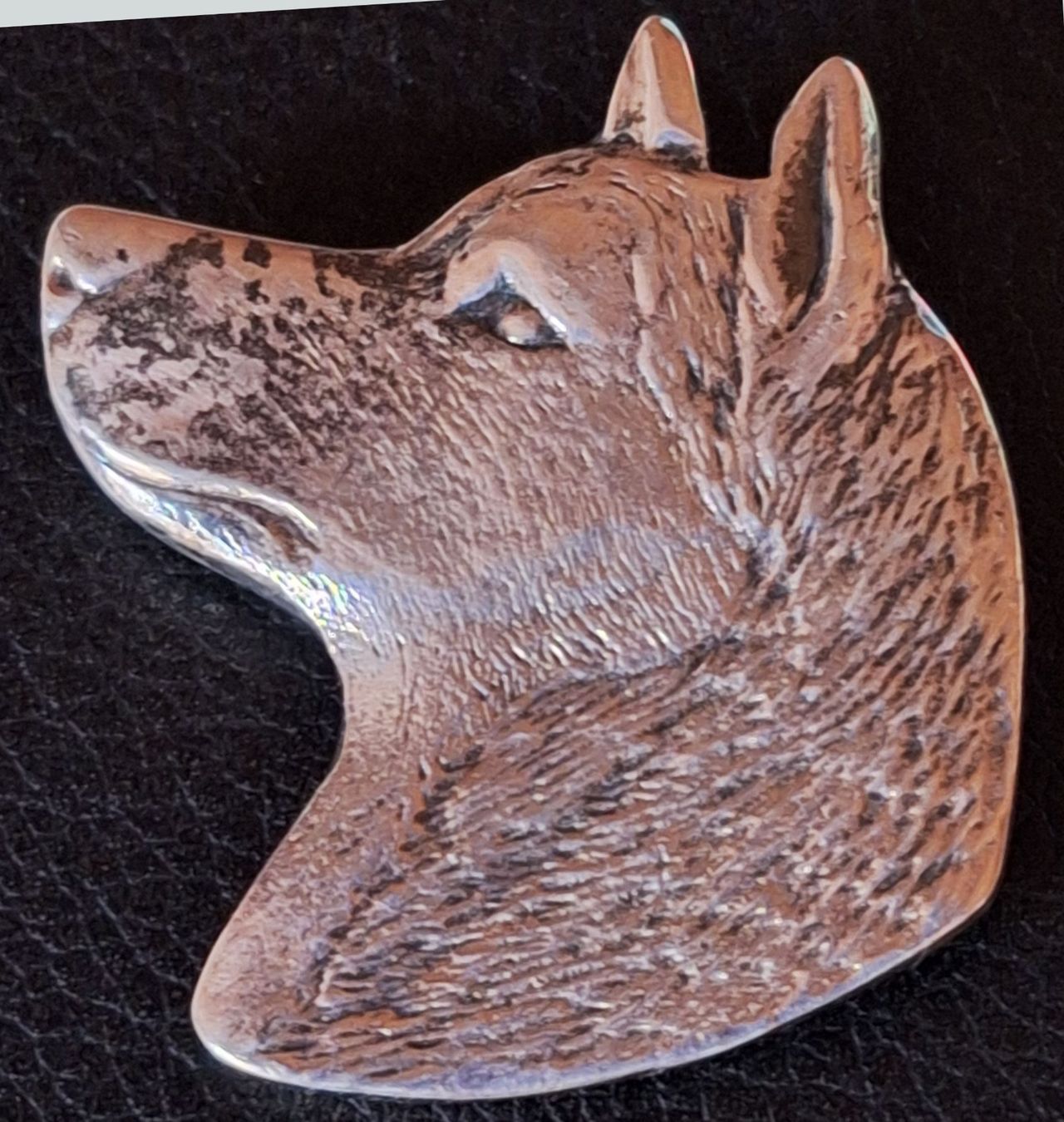 Spille & Fermagli: Brosche HUSKY 925 Sterlingsilber – Usato da Oberriet SG venduto da Atir47