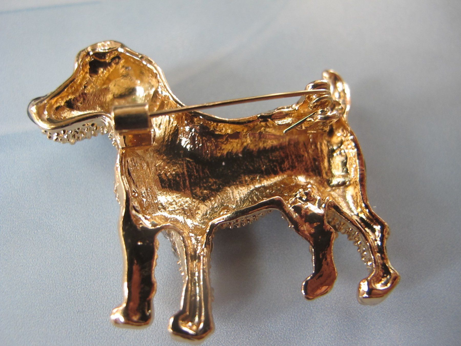 Spille & Fermagli: Hübsche Hunde Brosche Glitzersteinen! – Nuovo (secondo la descrizione) da Löhningen venduto da Chimae67 3