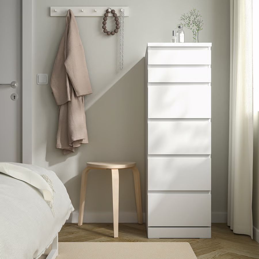 Ikea Kommoden: Malm Kommode mit Spiegel, weiss, günstig! – Gebraucht aus Zürich von Yucy22 3
