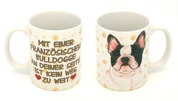 Keramiktasse-FRANZ. BULLDOGGE-KEIN WEG 1