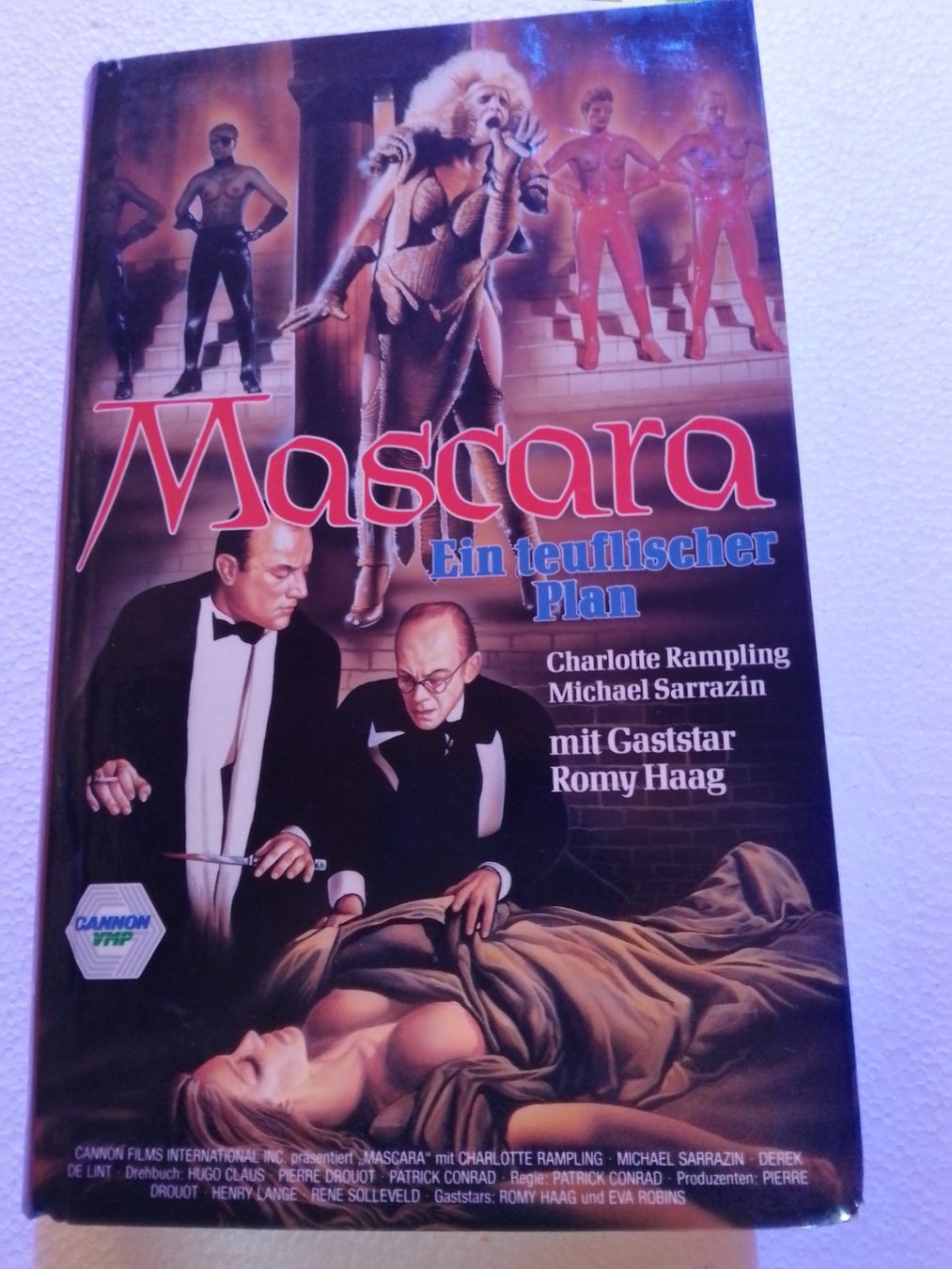 Alle VHS: Mascara....in teuflischer Plan Cannon VMP VHS 6345 – Gebraucht aus Remetschwil von Privatflohmi