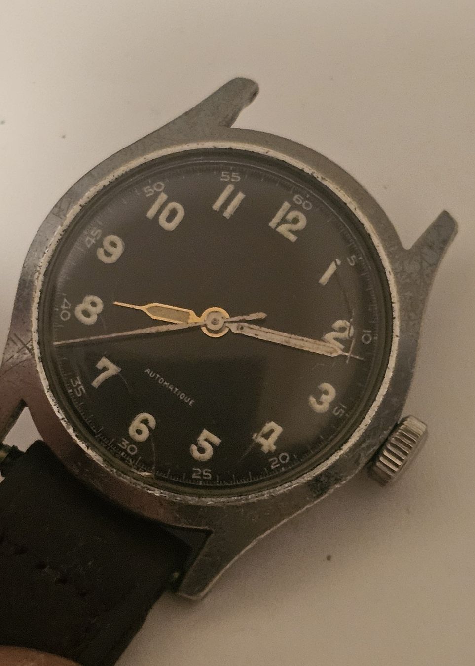 Orologi: Automatic bumper, montre "probablement" militaire vintage! – Usato da Genève venduto da Fresko01