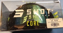 Shot Race Gear Core Brille matt schwarz neuwertig