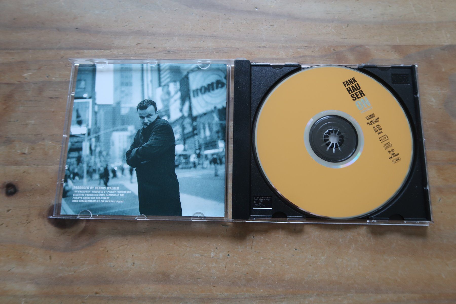 CD: PHILIPP FANKHAUSER - ON BROADWAY - CD – Usato da Basel venduto da Patiscat 3