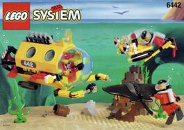 Vintage LEGO System Set 6442 Unterwasserstation