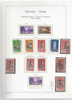 timbre Collection Pro Patria TOP 1938 à 1963