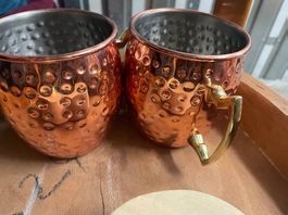 2 Becher Cocktail/ Moscow Mule