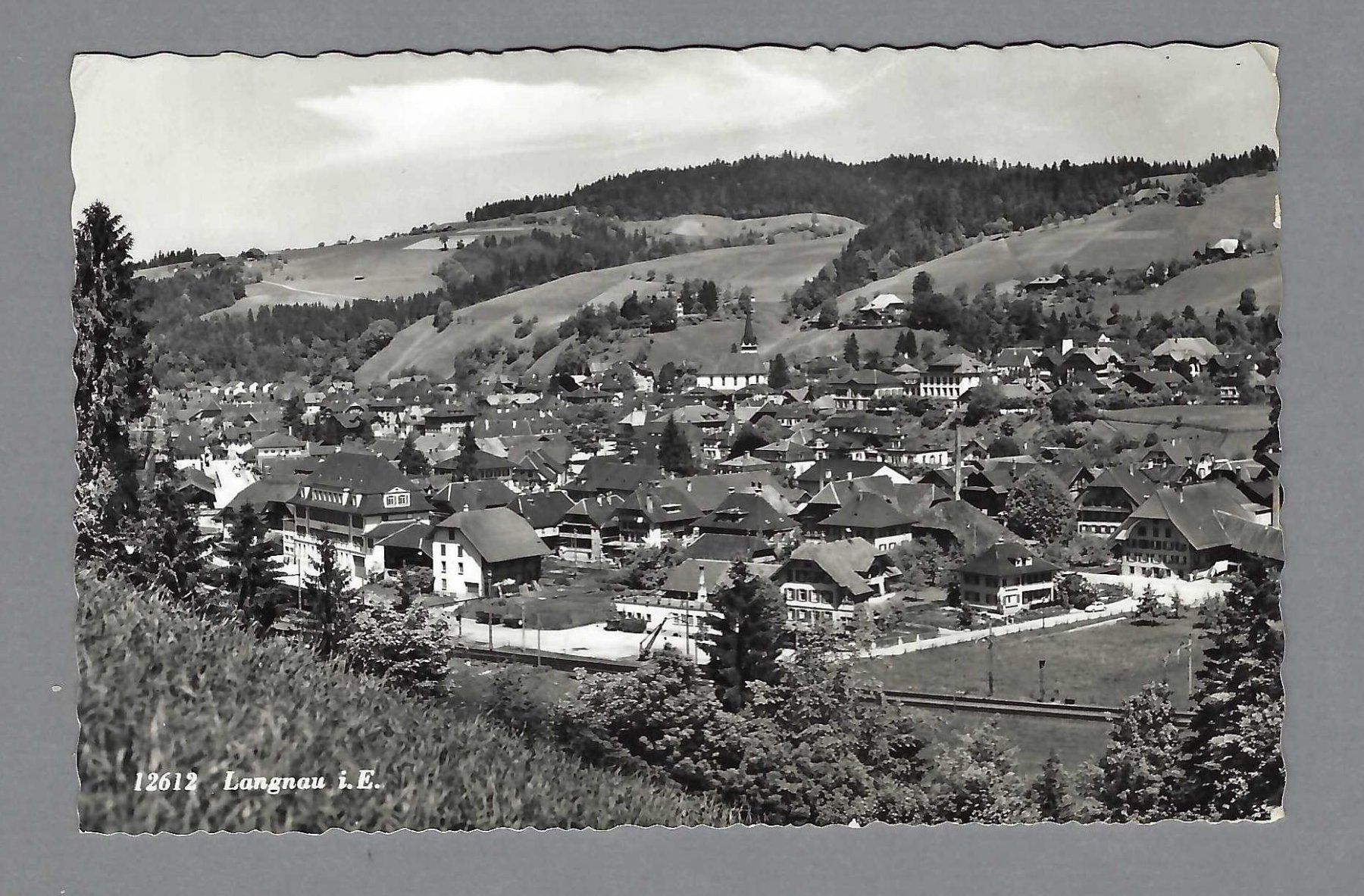 Ansichtskarten: 1963, LANGNAU i. E. – Gebraucht aus Pura von ulisse1957