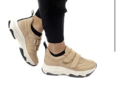 %neue NAE Vegan Shoes Plateau Sneakers Colin / nude Gr. 41