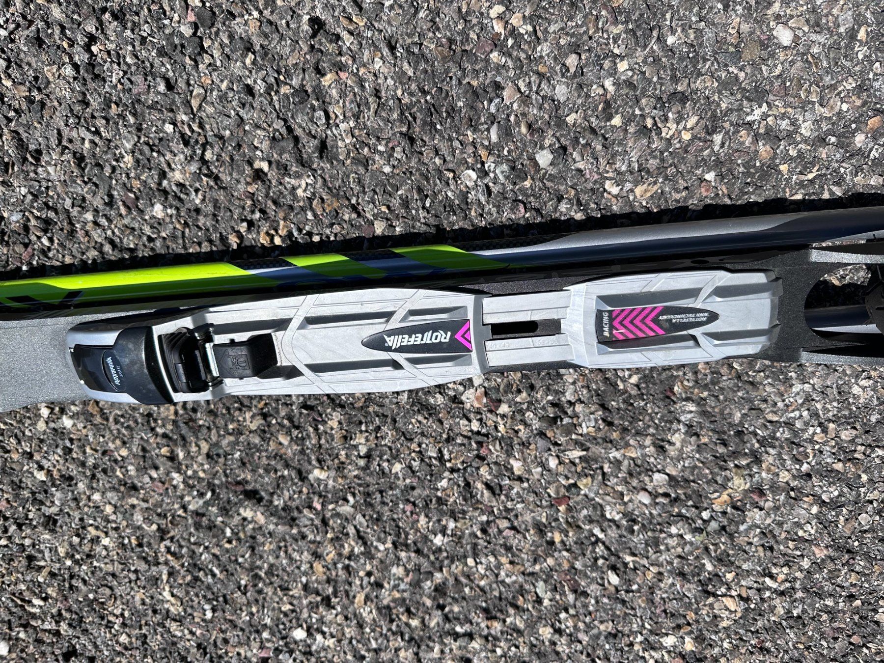 Sci: Rollski Skating Powerslide mit Bindung und Stöcke 160 cm – Usato da Schmerikon venduto da Hubas9 2
