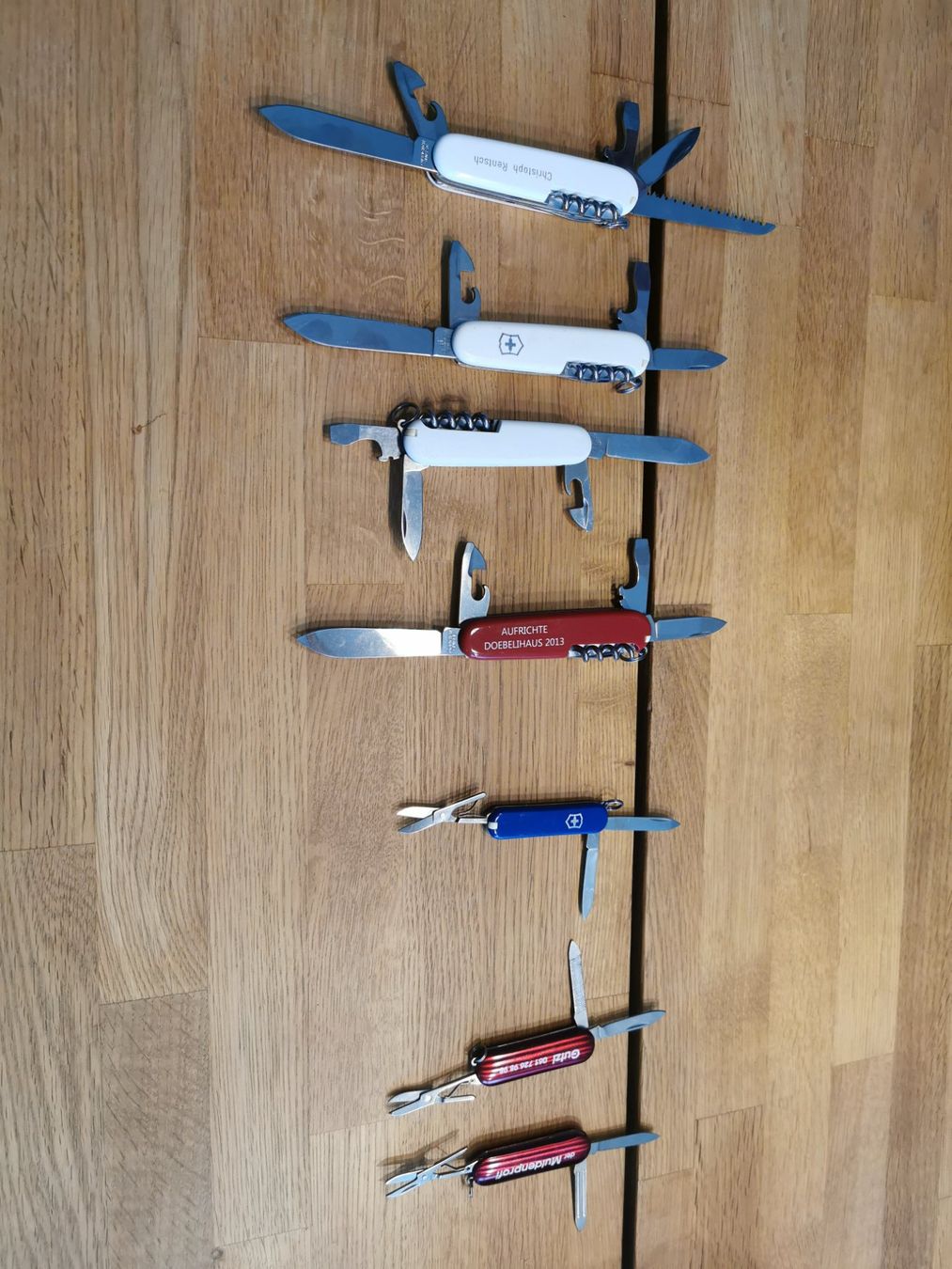 Victorinox Taschenmesser: Sackmesser Sammlung – Gebraucht aus Gunzgen von 0Aurin0