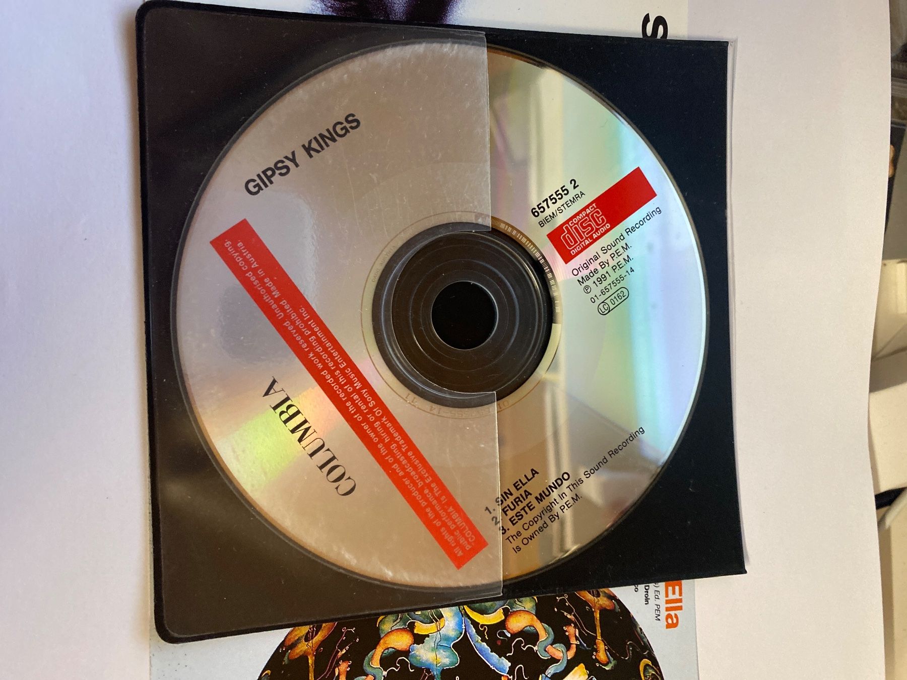 CD: CD Gipsy Kings - SinElla, – Usato da Le Brassus venduto da cinema13 1