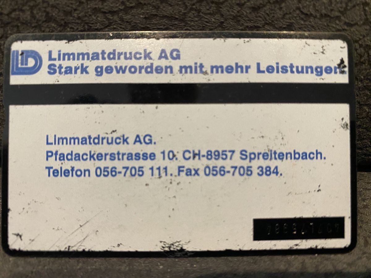 Schede telefoniche: P-taxcard – Usato da Lausanne venduto da babacard10 1
