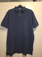 Polo Ralph Lauren bleu marine – Taille L – 100% coton