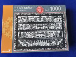 Puzzle mit Scherenschnittmuster von Jolanda Brändle