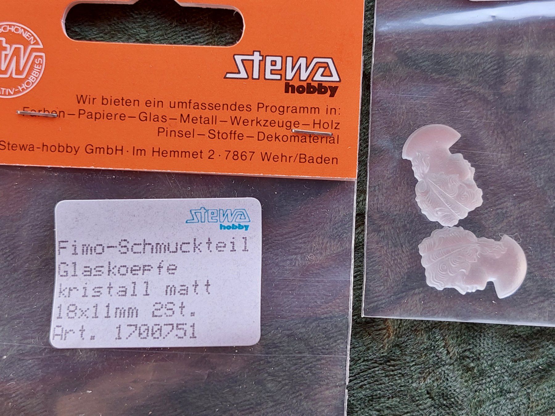 Kit bricolage: 24 TEILE STEWA SCHMUCKBASTELSET – Nuovo e nell'imballaggio originale da Huttwil venduto da Kunterbuntli 6