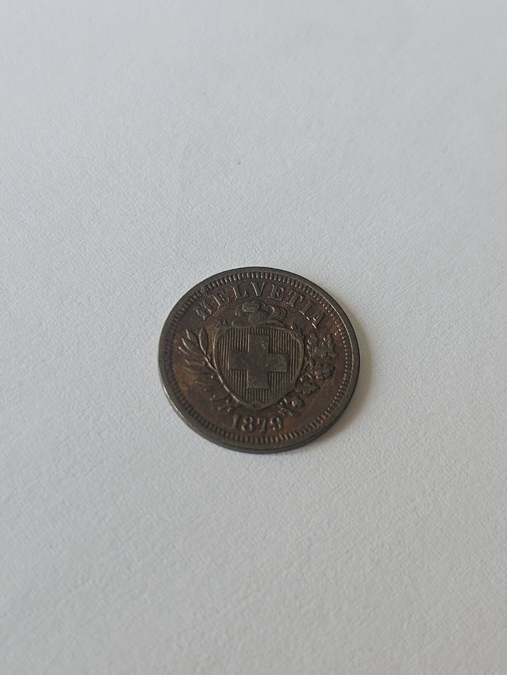 Tutti le monete: 1 Rappen 1879 – Usato da Pfäffikon ZH venduto da Melibol