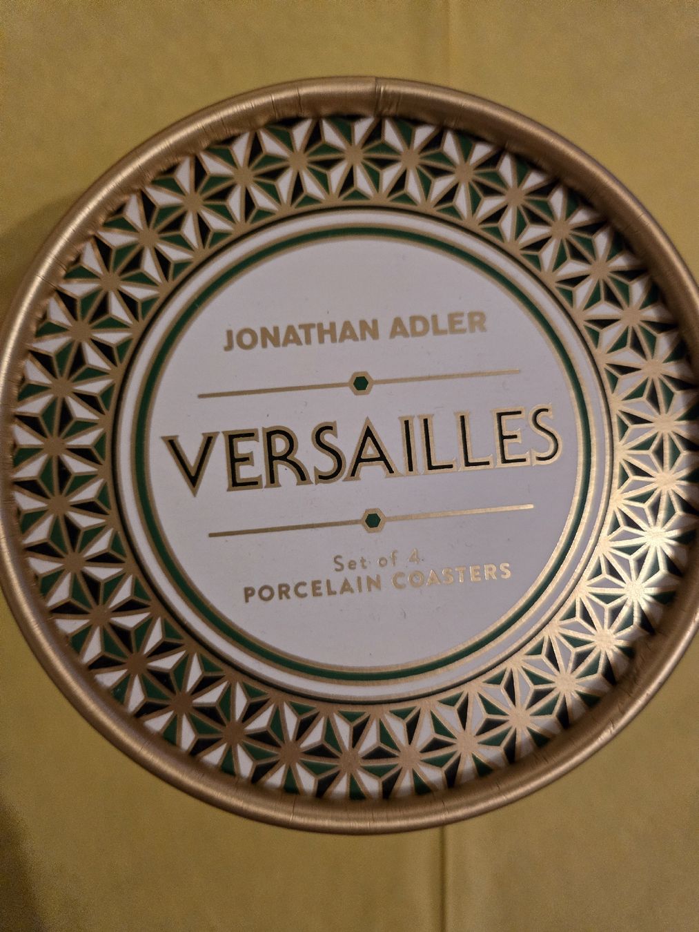 Sottobicchieri: Jonathan Adler Glasuntersetzer Versailles – Nuovo (secondo la descrizione) da Duebendorf venduto da Arenenberg1 2