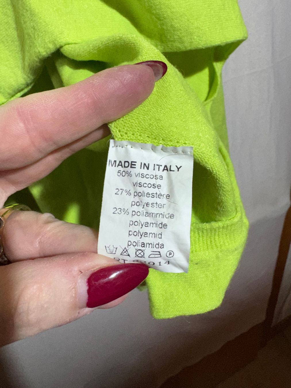Maglioni & Felpe: Leuchtgrüner Pullover ca Gr. 3XL – Usato da Grosswangen venduto da SALE_SALE_SALE 2