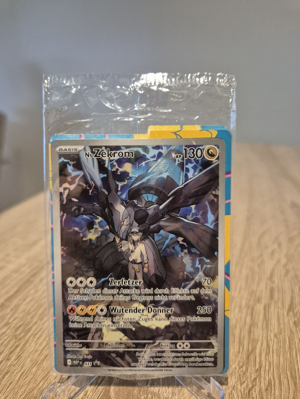 Pokémon Carte collezionabili: Ns Zekrom - MEP 031 - Full Art - Sealed- DE – Nuovo (secondo la descrizione) da Basel venduto da Sahrinia