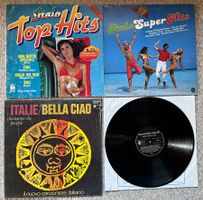 3 LPs Italo Super Hits & Top Hits Italie Bella Ciau TOP