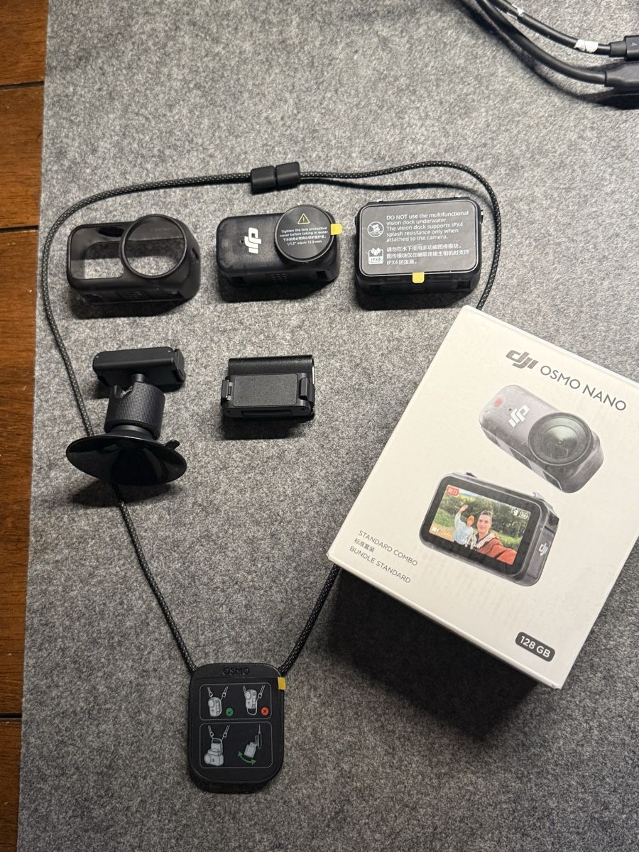 DJI Action Cam: Dji Osmo Nano 128 GB Version  – Neu (gemäss Beschreibung) aus Meilen von phy_6cvc