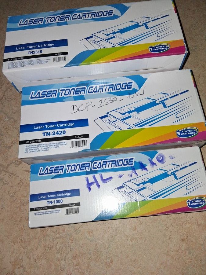 Cartucce per stampanti & toner: 4 Tonner Laser Cartrige Brother – Nuovo e nell'imballaggio originale da Hölstein venduto da rabie01