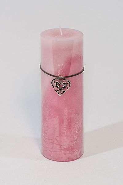 Candele: Kerze "Pink", Grösse XL – Nuovo e nell'imballaggio originale da Kottwil venduto da Crazyrolf