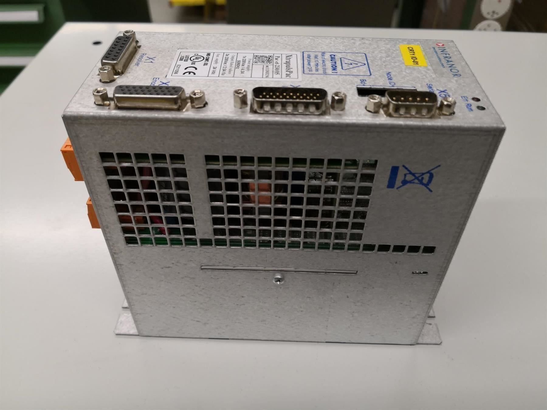 Componenti elettronici: Infranor XtrapulsPac et-230/05 AC Antriebsregler – Usato da Igis venduto da Mfsi 3
