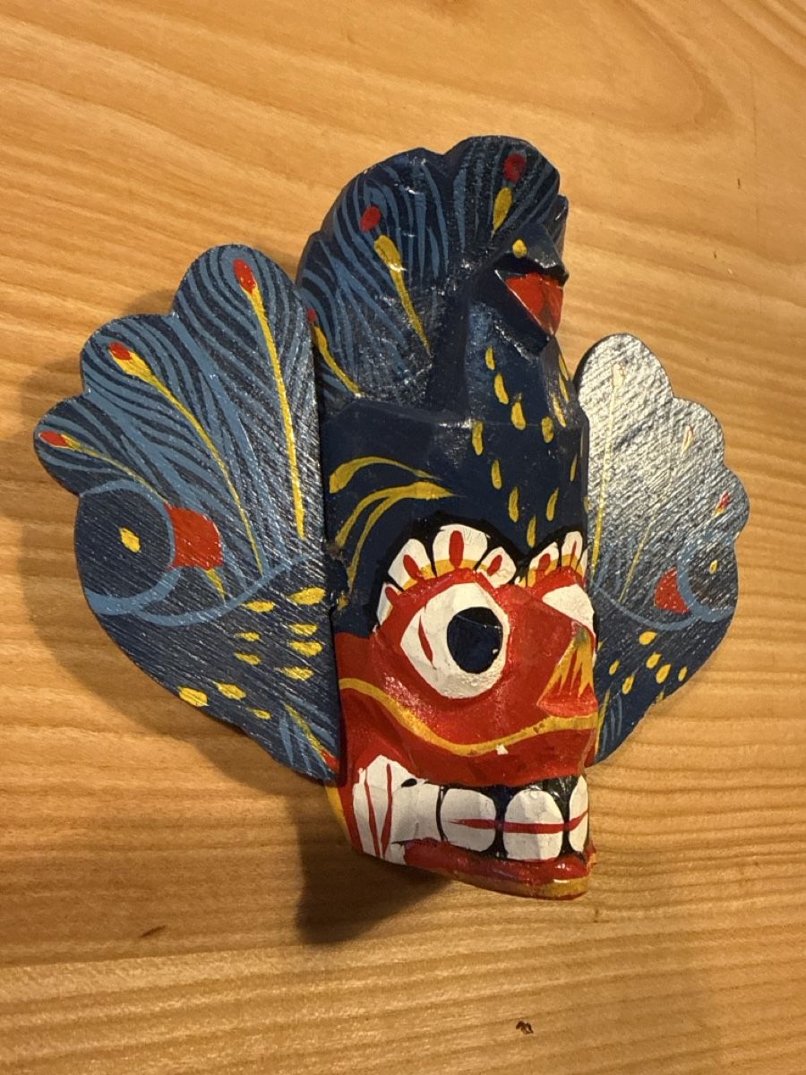 Tutte le decorazioni: Dekorative Holzmaske Sri Lanka – Usato da Bern venduto da saemu02 3