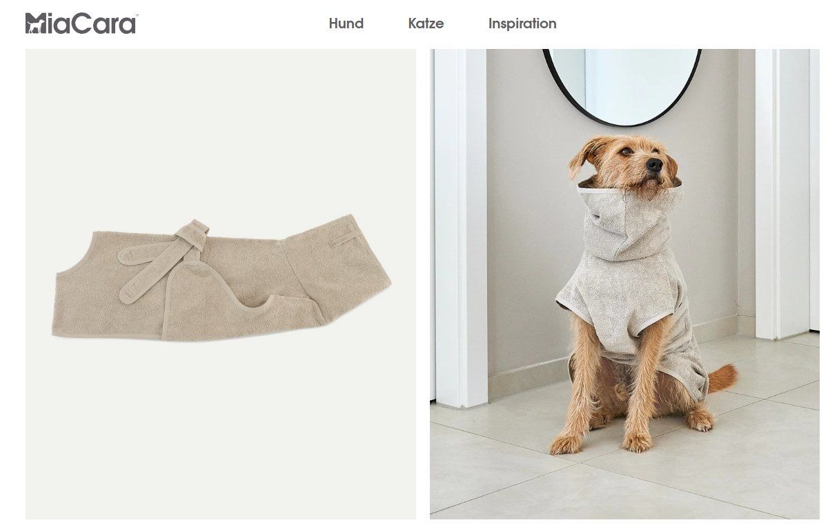 Abbigliamento: Hunde Bademantel Mia Cara – Usato da Sitterdorf venduto da jeboku92