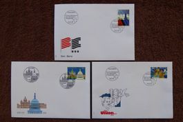(F278) FDC 1990 + 1991: Zst. Nr. 806 + 811 + 816