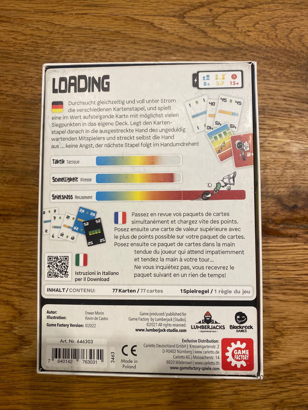 Giochi: Kartenspiel LOADING – Usato da Dorf venduto da Jolita_D 1