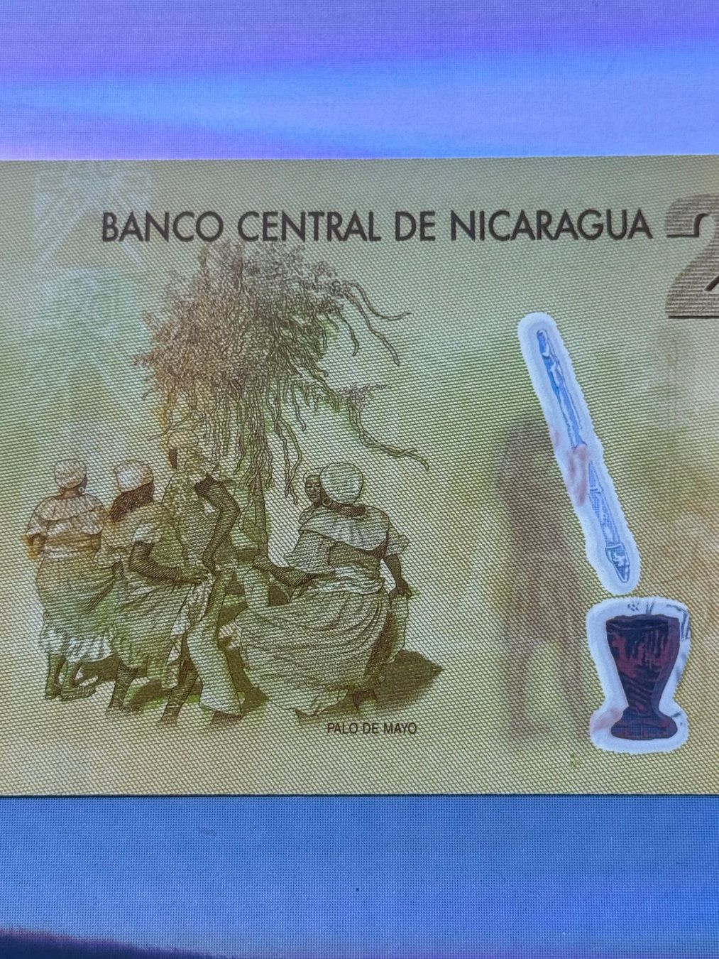 Banconote: Nicaragua 2007 - 20 Cordobas UNC - Polymer – Nuovo e nell'imballaggio originale da Pfäffikon SZ venduto da Sieben77 2