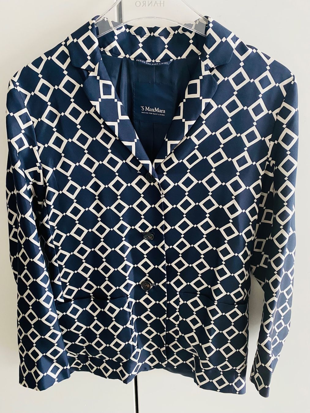 Max Mara Giacche: Max Mara S -  Blazer 100% Silk – Nuovo (secondo la descrizione) da Ponte Tresa venduto da La_Vie_En_Rose 2