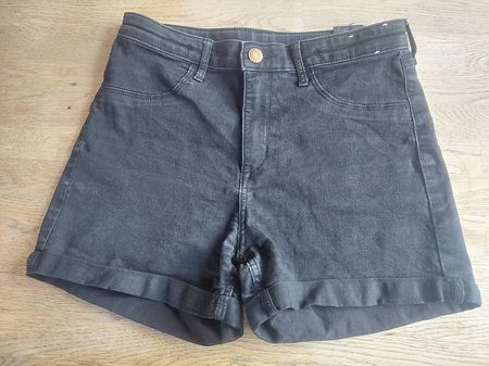 Schwarze Jeans Shorts H&M 