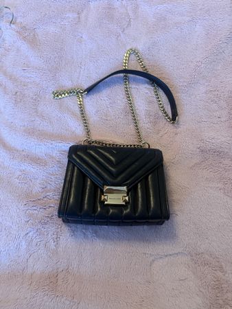 Handtasche Michael Kors schwarz gesteppt neuwertig