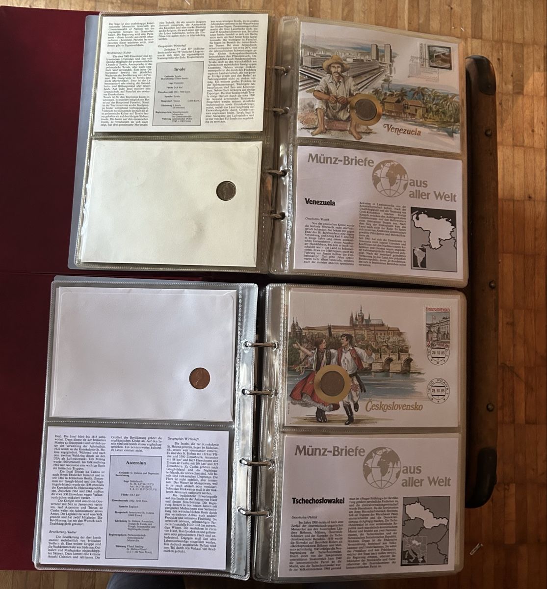 Toutes les monnaies: Münz - Briefe aus aller Welt  – D'occasion à Hochfelden par larson27 2