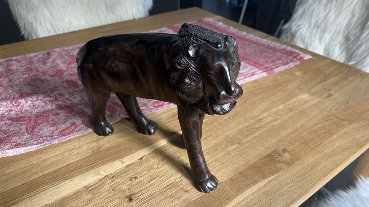 Statuette: Löwen Figur aus Afrika – Usato da Siebnen venduto da sin_x9kk