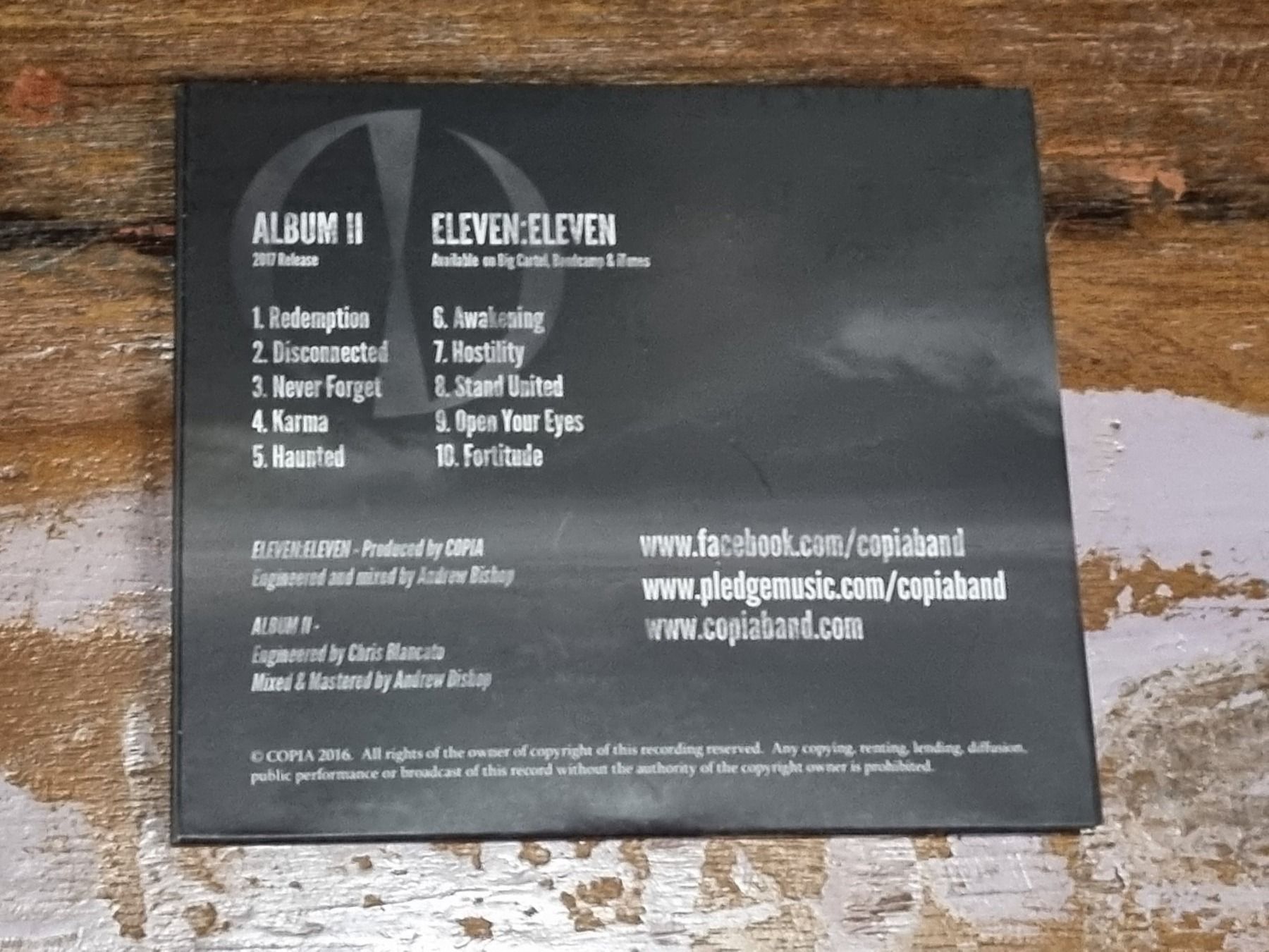 CD: Copia - The Pledge, CD Alternative Metal – Usato da Winterthur venduto da Belzarek 1