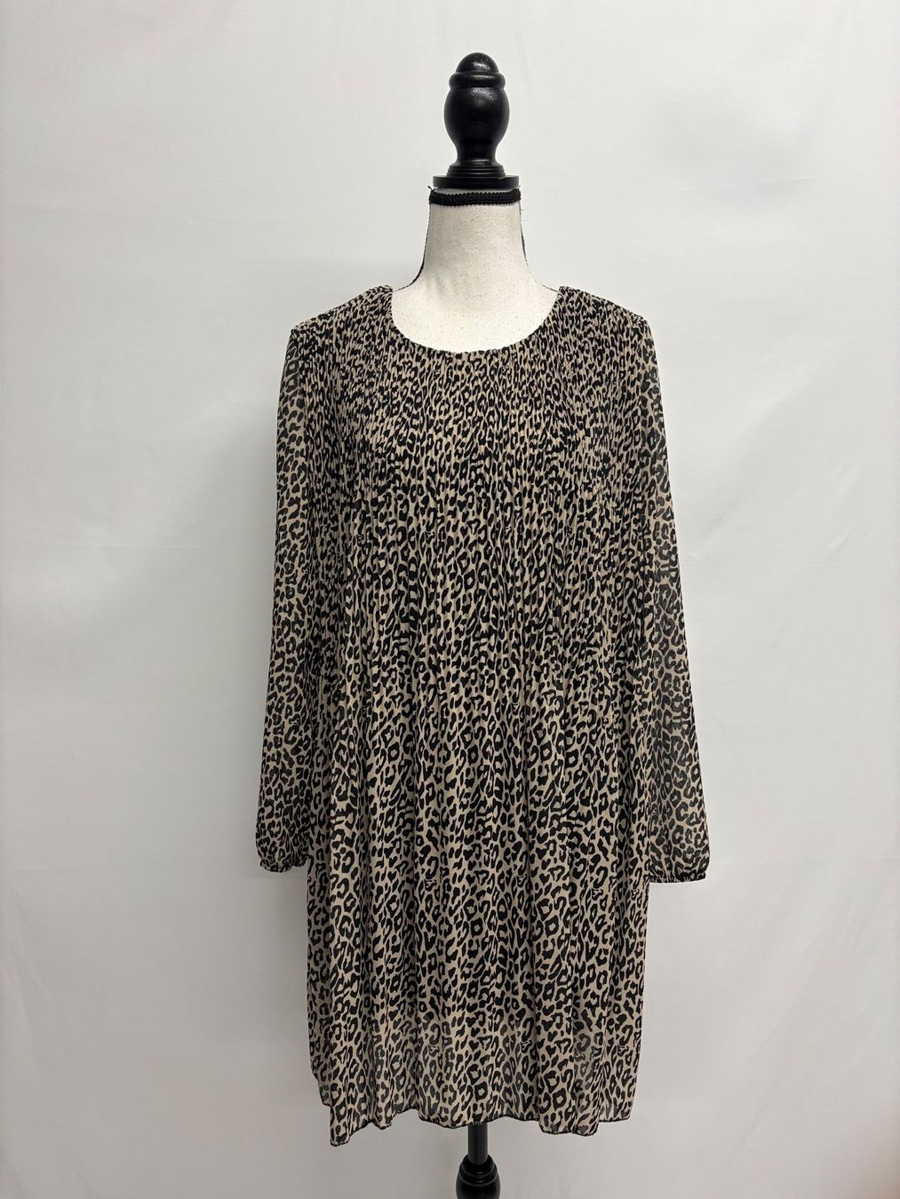 Vestiti: Senes Kleid Leopardenmuster Gr. M langarm – Nuovo (secondo la descrizione) da Regensdorf venduto da secondchancefashion