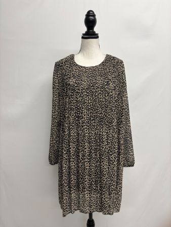 Senes Kleid Leopardenmuster Gr. M langarm