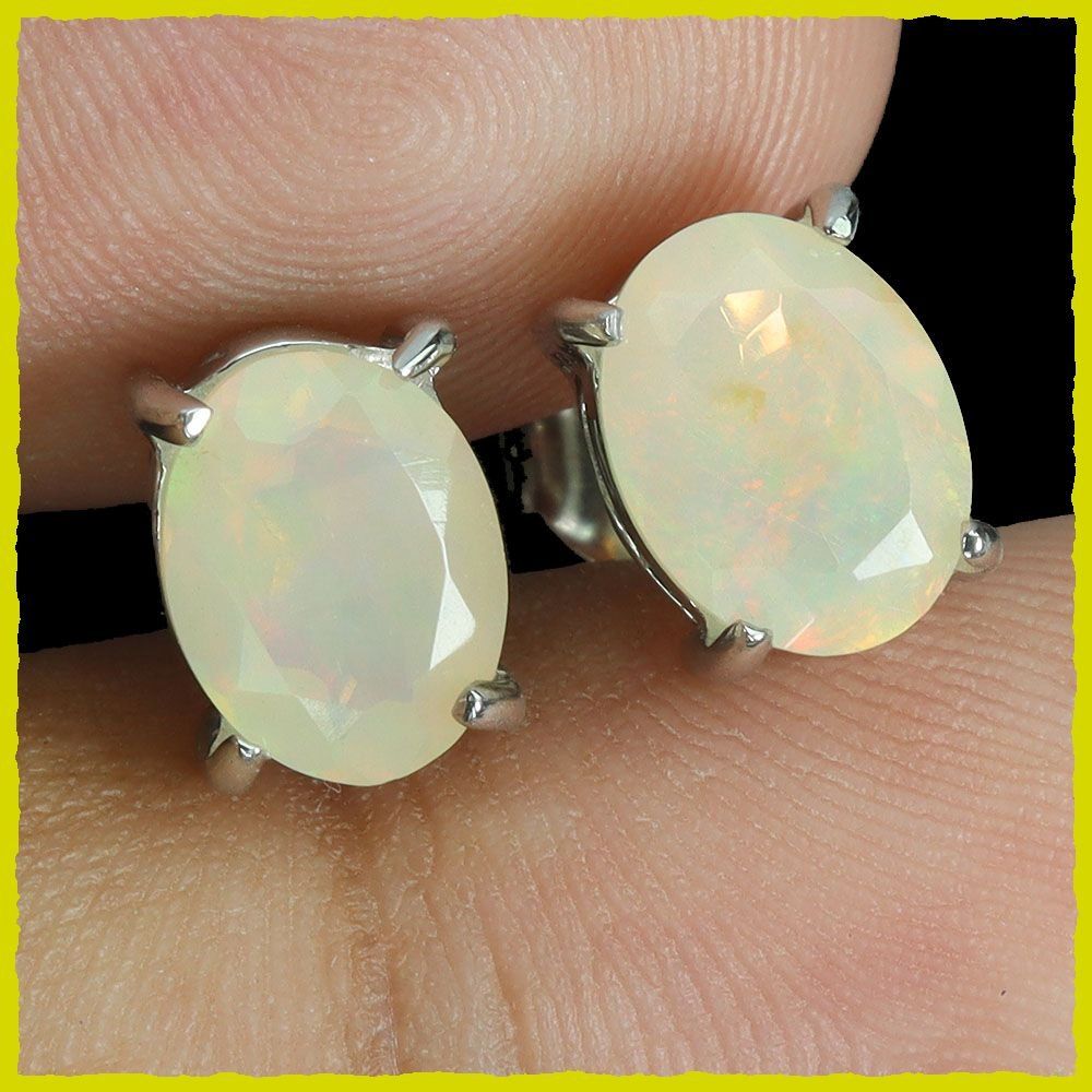 Orecchini pendenti & Orecchini a lobo: Welo Opal Ohrstecker 925 Silber – Nuovo e nell'imballaggio originale da Oberglatt ZH venduto da Goldfee1 1