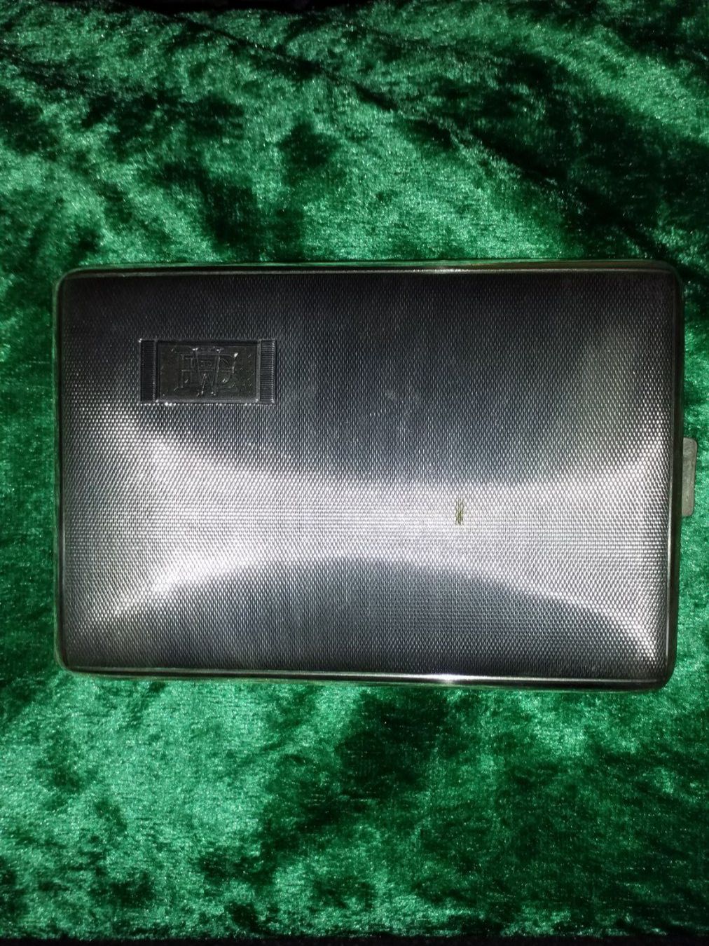 Autres tabacs: Zigarettenetui antik, gross, in Silber .835 – D'occasion à Gordola par ale_5wbc 3