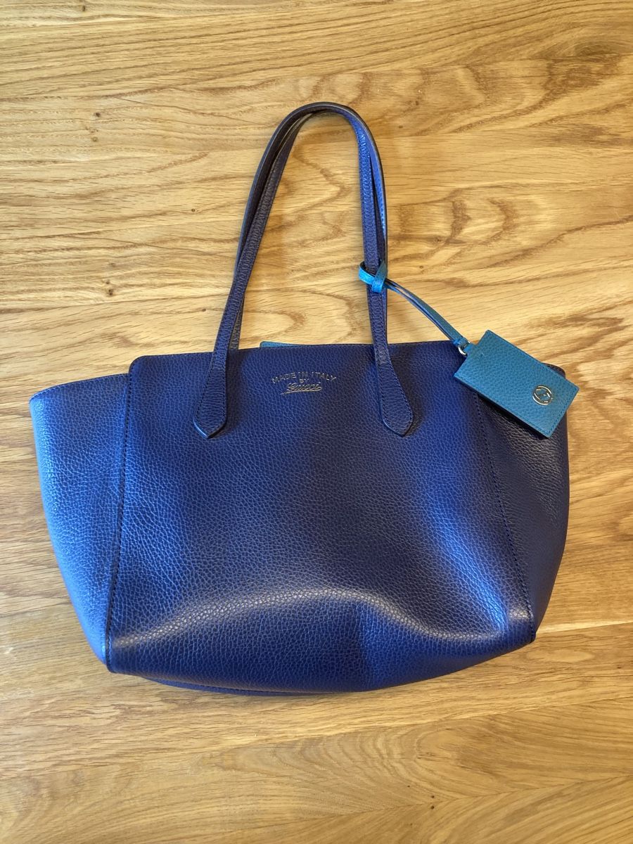 Gucci Borse da donna: Gucci Handtasche Navy Blau Turquoise Leder – Nuovo (secondo la descrizione) da Zürich venduto da ninaonthemarket 6